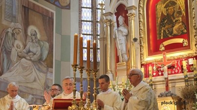 5. rocznica koronacji obrazu Matki Bożej i ustanowienia sanktuarium w Popowie