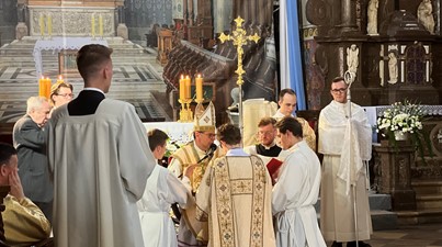 Święcenia diakonatu w katedrze płockiej