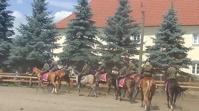 Obóz formacyjno-jeździecki w Ostoi św. Antoniego w Ratowie