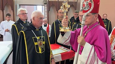 Parafia Pniewo przyjęła relikwie św. Andrzeja Boboli
