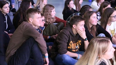 Pół tysiąca młodych ludzi na ewangelizacyjnym spotkaniu „Wake up” w Ciechanowie
