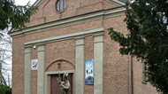 Poświęcenie nowej malatury kościoła w Borkowie Kościelnym