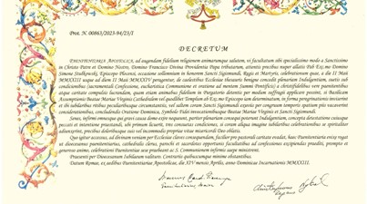 Dekret Biskupa Płockiego z dnia 25 kwietnia 