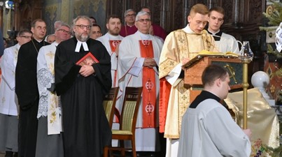 Eucharystia o zjednoczenie chrześcijan w bazylice katedralnej płockiej