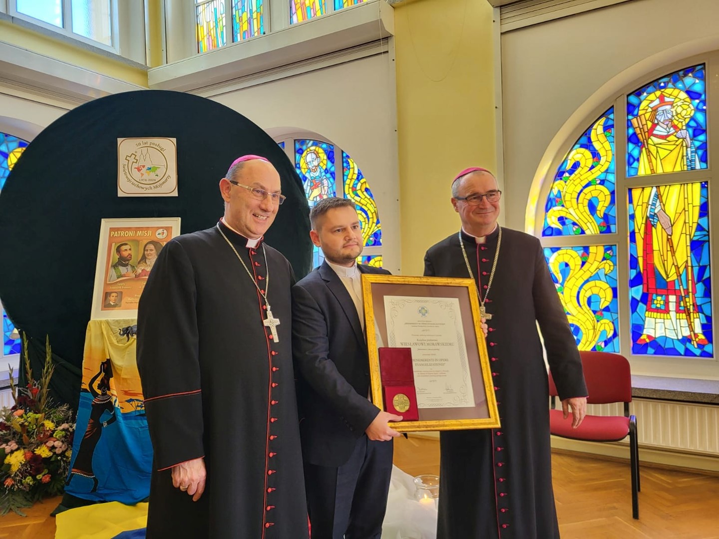 Misjonarz z diecezji płockiej z medalem „Benemerenti in Opere Evangelizationis”