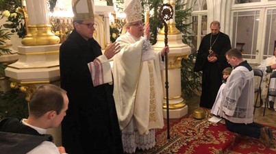 Ks. biskup Mirosław Milewski w świątyni mariawickiej:  przywracajmy pamięć o męczennikach XX wieku