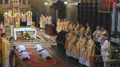 Święcenia diakonatu w bazylice katedralnej pw. Wniebowzięcia NMP w Płocku